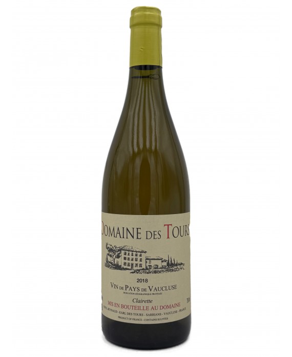 Domaine des Tours CDR Blanc Clairette 2018