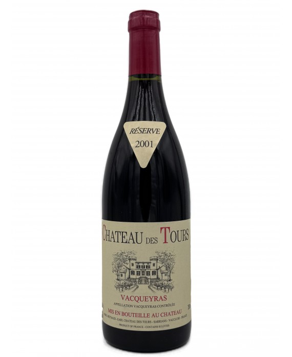 Chateau des Tours Vacqueyras Reserve 2001