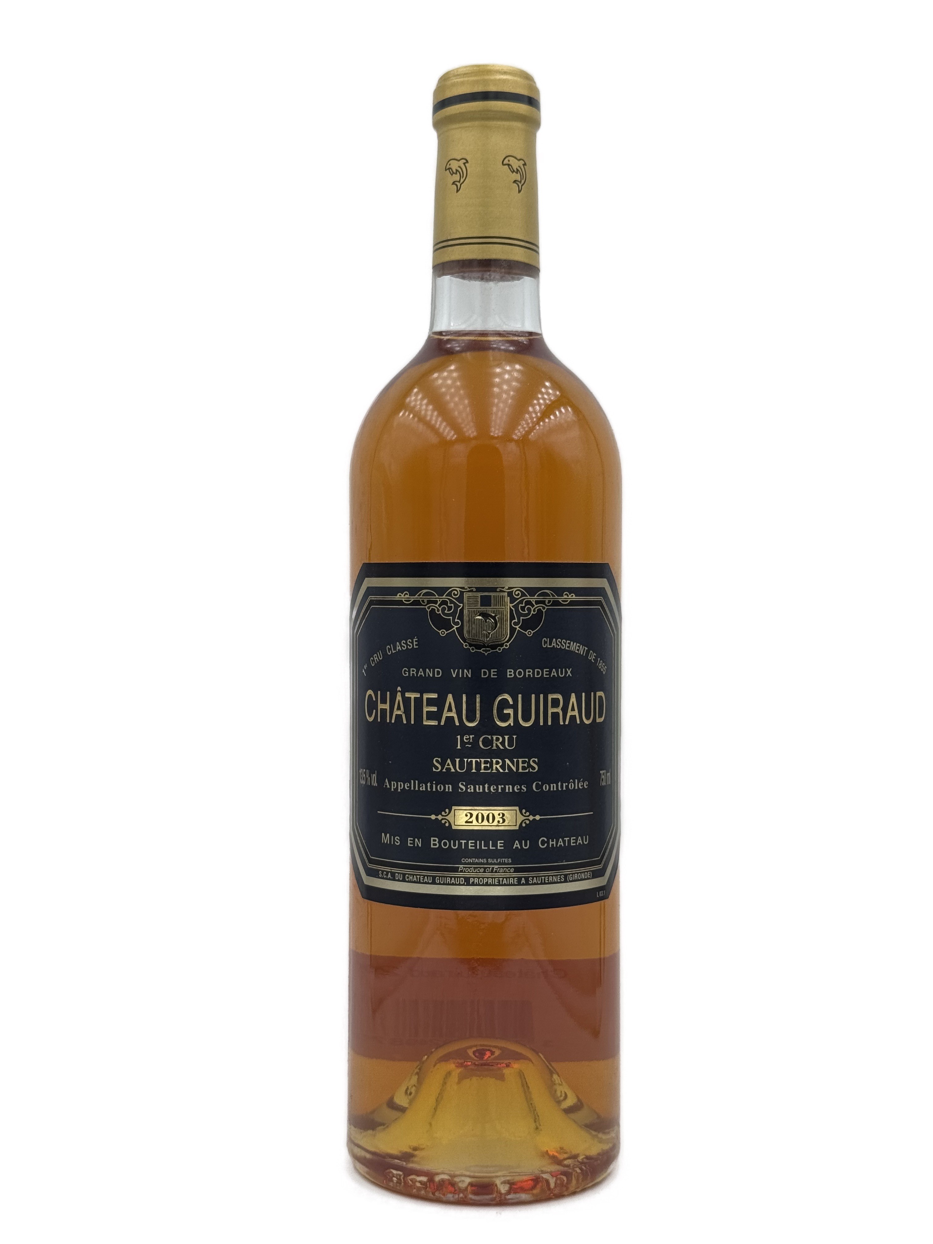 CHÂTEAU GUIRAUD Sauternes 2003 Chateau Guiraud Sauternes (375ML half-bottle) 2003 | Wine.com